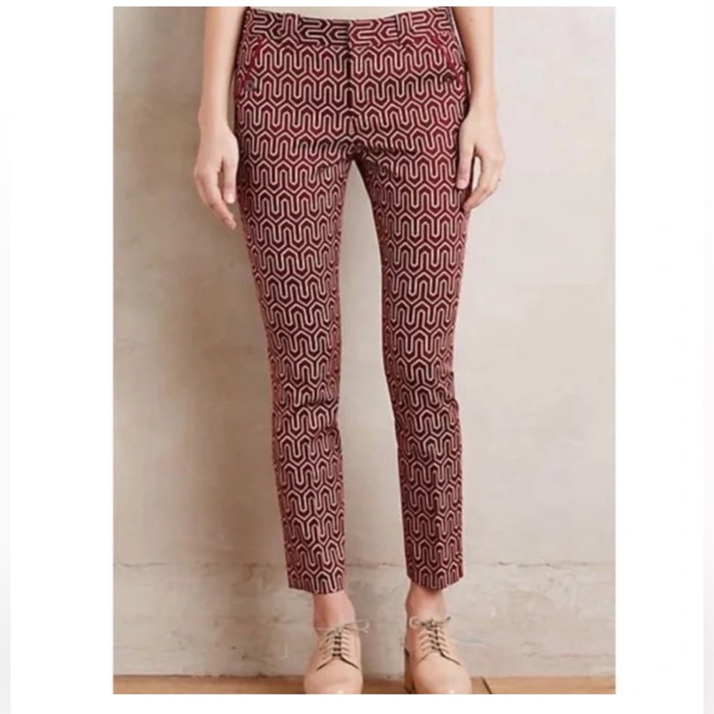 Anthropologie Cartonnier Ankle Pants